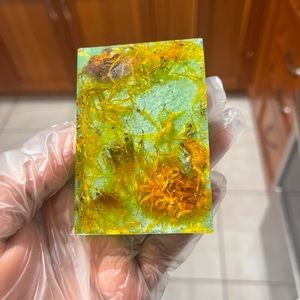 Handmade Tea Tree Natural Soap with Calendula Flower